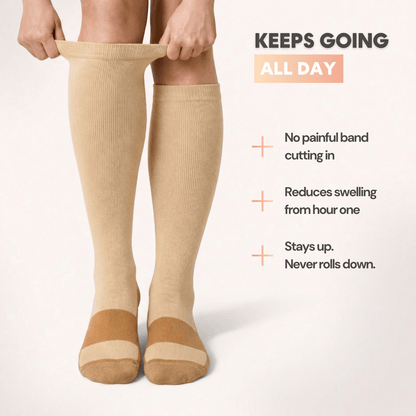 Swelly™ Nude All - Day Compression Socks - Swelly