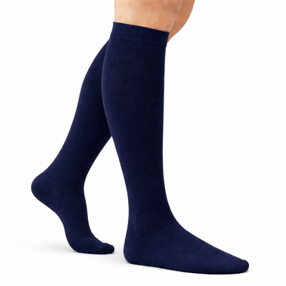 Women's Everyday Compression Knee High Socks - Navy