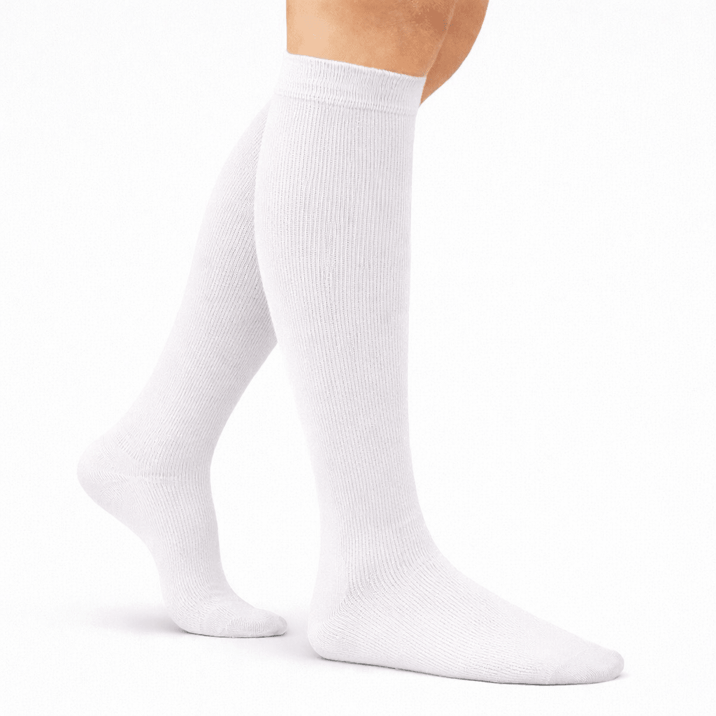 Women's Everyday Compression Knee High Socks - Pearl
